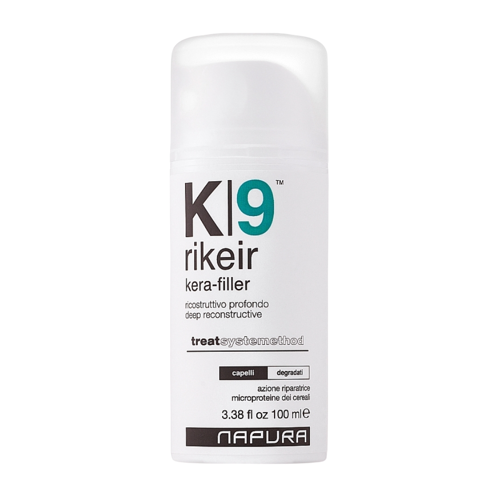 NAPURA K9 Rikeir Filler 100ml - Незмивний філер- флюїд для глибокої реконструкції волосся NAPURA K9 Rikeir Filler 100ml - Незмивний філер- флюїд для глибокої реконструкції волосся